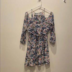 Cute summer BCBGeneration cold-shoulder dress